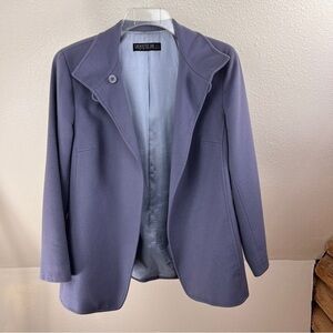 LAFAYETTE 148 NEW YORK WOOL & CASHMERE BLAZER. TAILORED FIT. 2 Pockets. 8P